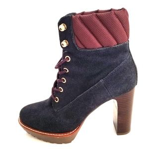 Stylish Tommy Hilfiger high heels boots